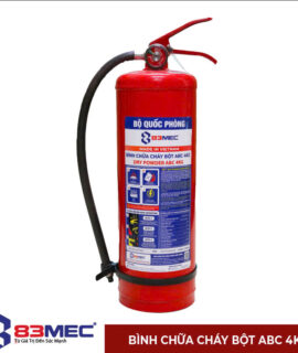Bình chữa cháy bột ABC 4kg BQP có kiểm định